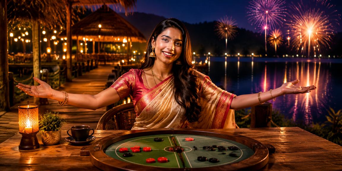 ময়মনসিংহের চা বাগানে লটারি ও বেটিং উপভোগ করছেন একজন খেলোয়াড়