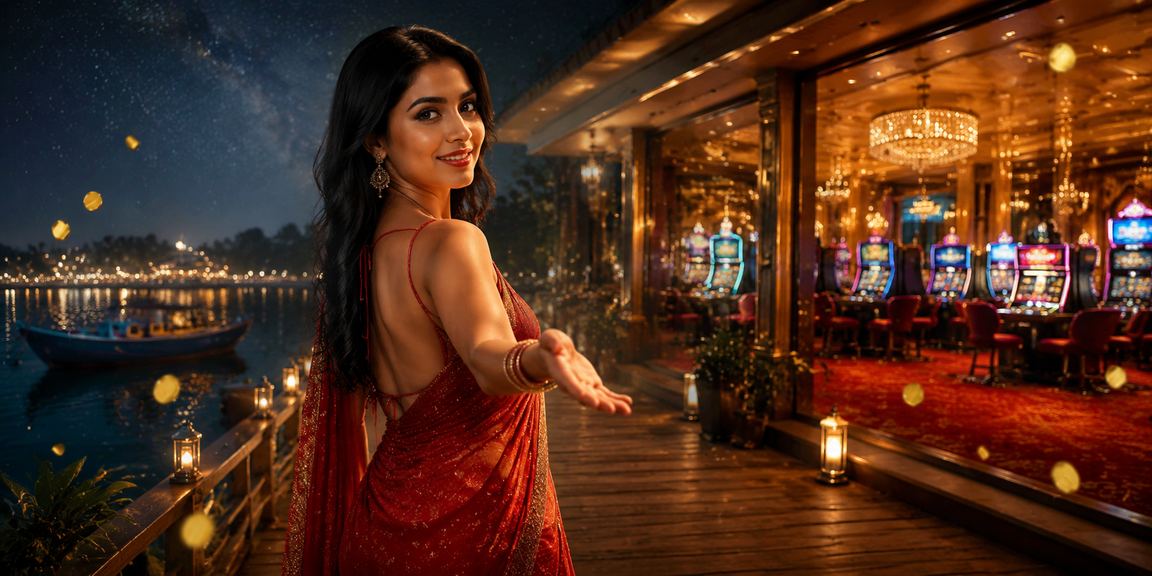 কক্সবাজারে শাড়ি পরিহিতা তরুণী ক্যাসিনো বিনোদন উপভোগ করছেন p4r প্ল্যাটফর্মে