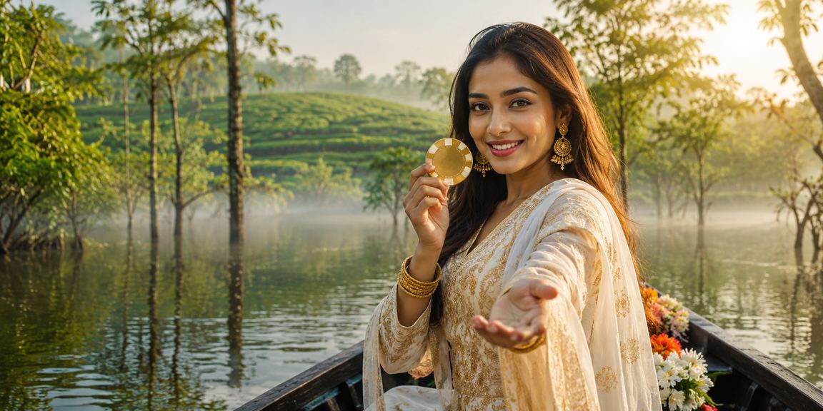 সিলেটে ঈদ উৎসবে আনন্দময় পরিবেশে p4r প্ল্যাটফর্মে জমা করছেন একজন ব্যবহারকারী